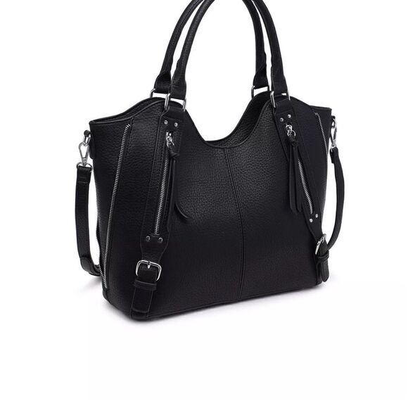 URBAN EXPRESSIONS Ryan Zipper Tote - Picture 3 of 8